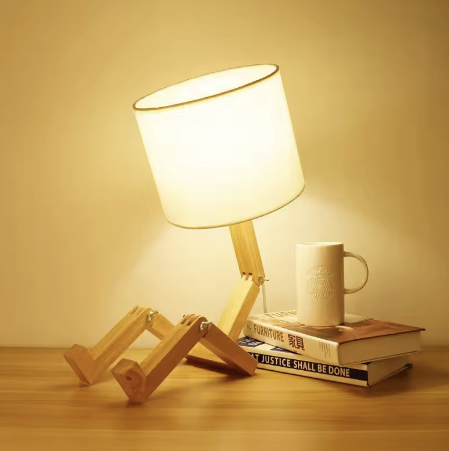 Lumibot Wooden Lamp