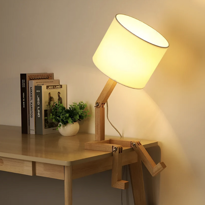 Lumibot Wooden Lamp