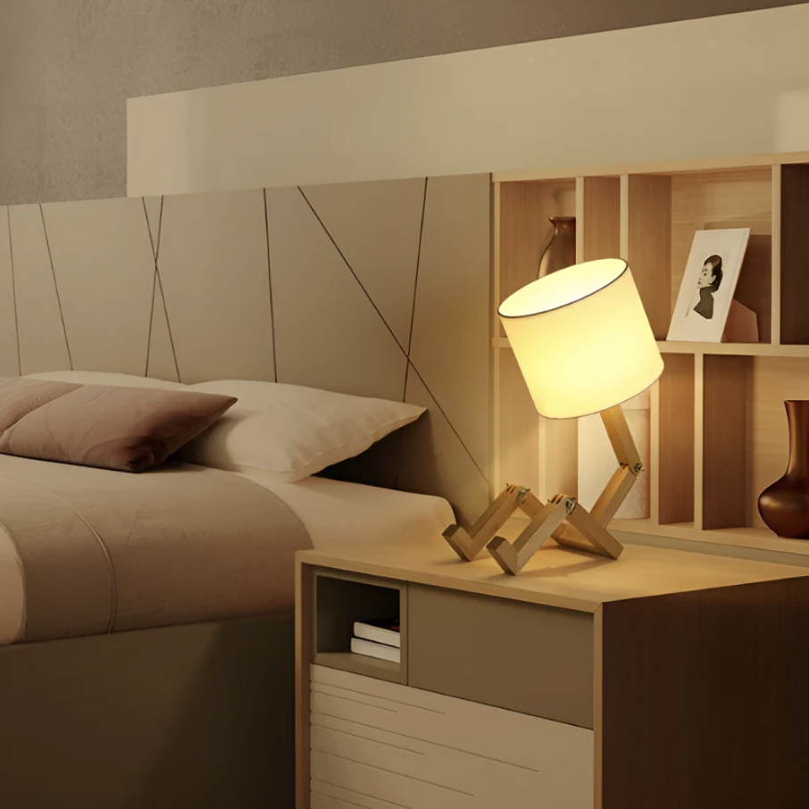 Lumibot Wooden Lamp