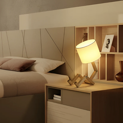 Lumibot Wooden Lamp