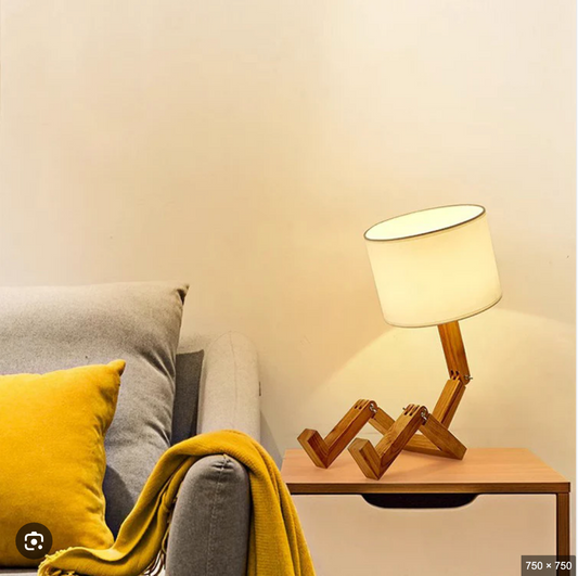 Lumibot Wooden Lamp